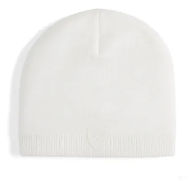 Immagine prodotto di Cappello beanie Ferrari, marca SPTWR, colore bianco