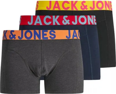 Produktbild von Jack & Jones Crazy Solid 3 Pack Black S
