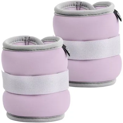 Produktbild von Hantelsatz, 0,25/0,5 kg, 1 Paar Knöchelgewichte, Handgelenkgewichte für Damen und Herren, Gewichtsmanschetten, Armgewichte, Knöchelgewichte, ideal für Tanz, Joggen, Aerobic, Training, Spaziergänge und Fitness