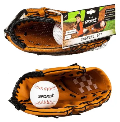Image de Gant de baseball Sportx avec balle
