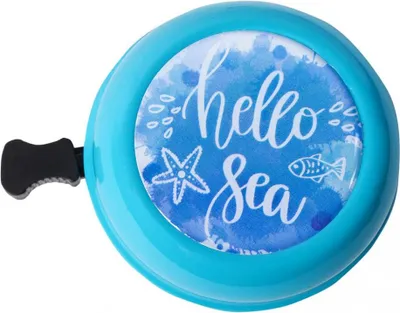 Produktbild von Fahrradklingel Hello Sea 55 mm - bbeBells 52381 - Glocke Klingel Läute Schelle -
