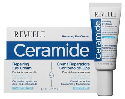 Produktbild von Revuele Ceramid Reparierende Augencreme 25 ml
