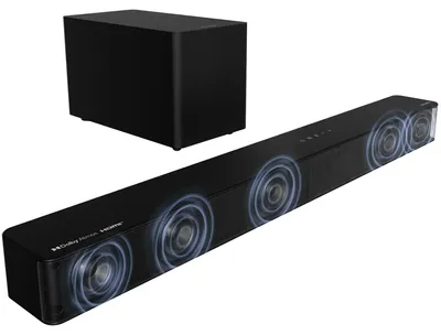 Immagine prodotto di Soundbar - Poseidon M60 Boom - Sistema 5.1 - Dolby Atmos - 340 W - Subwoofer integrato - Bluetooth 5.4 - HDMI eARC