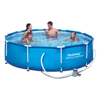 Produktbild von Bestway Frame Pool "Steel Pro" Set mit Filterpumpe 305x76cm56059