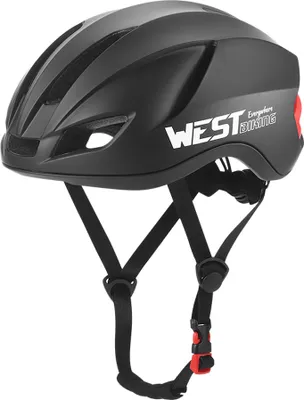 Zdjęcie produktu dla Kask rowerowy, jednoczęściowy kask rekreacyjny, kask do jazdy na rowerze górskim, jeden rozmiar, czarny