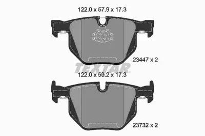 Zdjęcie produktu dla Klocki Hamulcowe Bmw Tył E70/E71 X5/X6 08-