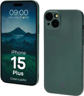 Produktbild von Bizon Case Lupka Apple iPhone 15 Plus grün