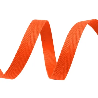 Produktbild von 1m Köperband 10mm große Farbwahl Einfass- Nahtband Baumwollband