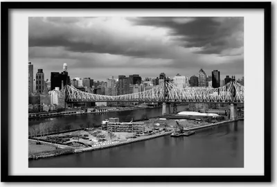 Produktbild von Bild 60x40 MDF-Rahmen, Wandkunst New York