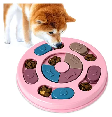 Produktbild von Intelligenzspielzeug für Hunde mit Quietschfunktion, interaktives Beschäftigungsspielzeug für Hunde und Katzen