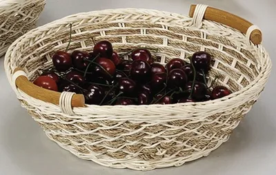 Produktbild von Dekoschale aus Rattan rund, Ø ca. 27 cm