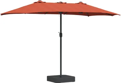 Zdjęcie produktu dla Maison Exclusive – parasol ogrodowy Terakota 385 x 209 x 244 cm Poliester