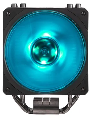 Produktbild von Cooler Master Hyper 212 RGB Black Edition w/LGA1700, Kühler, 12 cm, 650 RPM, 2000 RPM, Schwarz