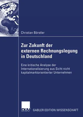Obrázek produktu pro Zur Zukunft der externen Rechnungslegung in Deutschland