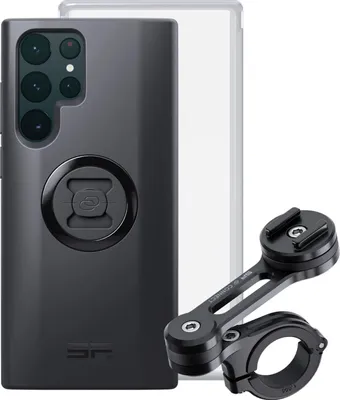 Produktbild von SP Connect Moto Bundle Handyhalterung für Samsung S22 Ultra, 360° drehbar