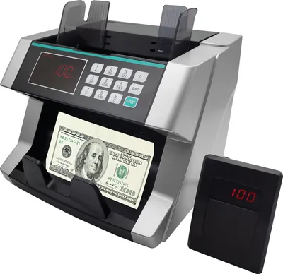 Produktbild von Geldzaehlmaschine Falschgeld-Detektor Automatische Gelderkennung Schnelle Zaehlgeschwindigkeit Top-Loading-Rechnungszaehlmaschine mit UV-MG IR fuer EURO US-Dollar Add- und Batch-Modi Geeignet fuer Geschaefte Lebensmittelgeschaefte Restaurants Hotel Kleinunternehmen