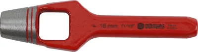 Produktbild von Dönges Henkellocheisen nach DIN 7200 A, rot lackiert, Durchmesser 16 mm