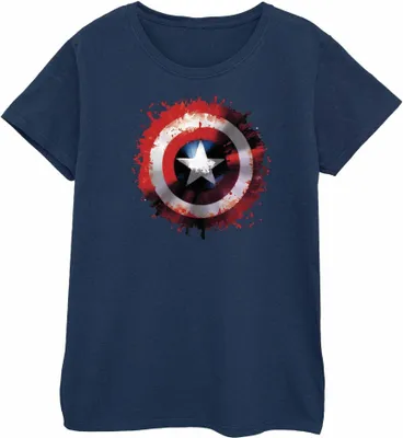 Immagine prodotto di Marvel - Maglietta "Avengers" da donna BI47984 (L) (Blu marino)