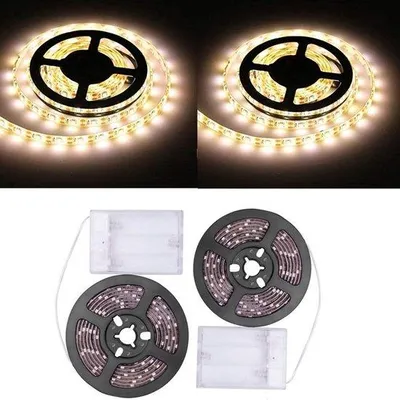 Obrázok produktu pre LED pásiky – vodotesné – 2 ks – teplá biela – 1 m