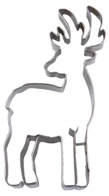 Produktbild von EkoForemki Renifer Keksausstecher Ausstechform 10,5 cm