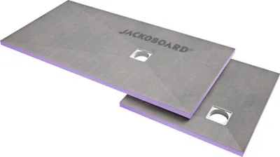 Produktbild von JACKOBOARD® Aqua befließbares Duschelement 1000 mm x 1000 mm x 40 mm Ablauf dezentral