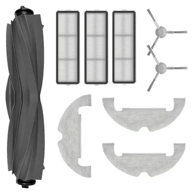 Image de 9 pièces de rechange Dreame D10 Plus Gen 2 Brosse latérale Filtre Balai à franges Accessoires