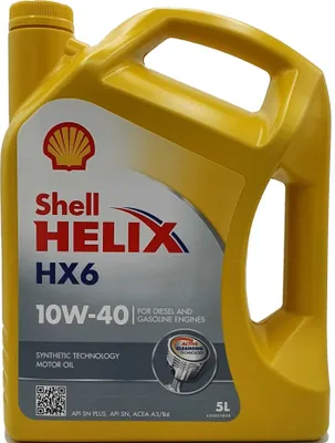 Produktbild von Shell Helix HX6 10W-40 5 Liter