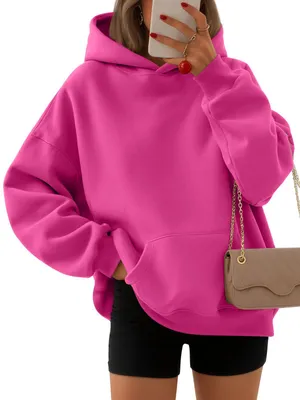Produktbild von Efan Damen-Kapuzenpullover, übergroße Sweatshirts, Pullover, Fleece, Lange Ärmel
