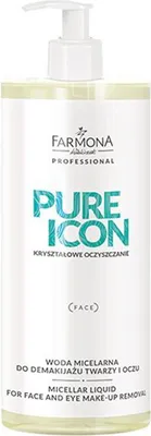Obrázek produktu pro Micelární voda Farmona Pure Icon pro dokonalé odličování, objem 500ml