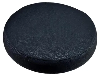 Produktbild von Runde Barhockerabdeckung für Esszimmerstühle, Stretch-Stuhlhussen, universeller Stuhlbezug, Schutzbezug für Barhocker (Schwarz, 35 cm)