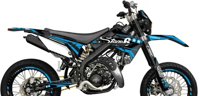 Produktbild von Stage6 Blaues Dekal-Kit für Rieju Mrt 2009-2021