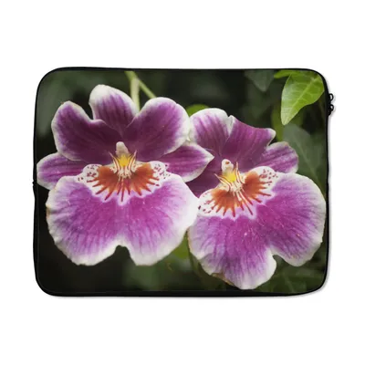 Obrázok produktu pre Puzdro na notebook 17 palcov Divoká orchidea Taška na notebook
