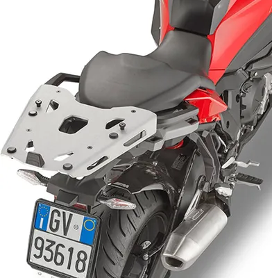 Image de Porte-bagages monokey en aluminium KAPPA pour BMW S 1000 XR '20-'21, argenté