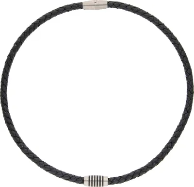 Produktbild von Boccia Leder Collier mit Titanverschluss 0843-0350