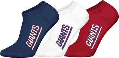 Produktbild von Huddle Uni Freizeitsocken NY Giants Sneaker 3-Pack DBL/WHT/RED - Größe 43-46