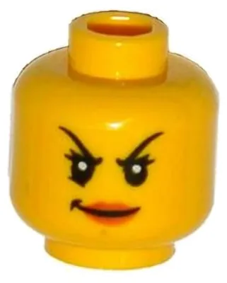 Obrázek produktu pro LEGO, žlutá hlava minifigurky, dívka (3626pb1275) – nová