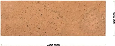 Productafbeelding van Natuurlijk kurkplaat, 30 x 10 x 1 cm, geschikt voor knutselwerkzaamheden