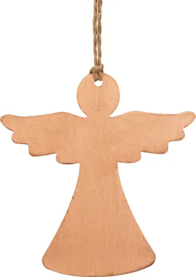 Produktbild von Weihnachtsornament Schutzengel - Handgefertigter Christbaumschmuck aus Kupfer