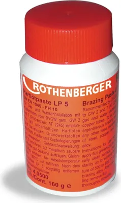 Produktbild von Rothenberger Hartlötpaste LP5, DIN 29454, 160g, 1 Stk.