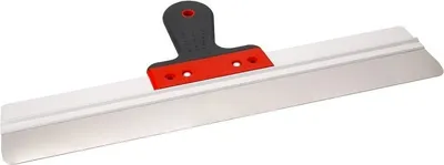 Produktbild von Levior Edelstahlspatel mit Verstärkung, 475 mm, abgerundete Ecken