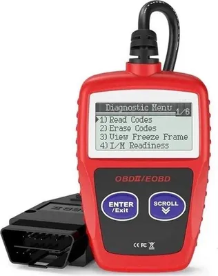 Image de Scanner OBD2 - OBD - Lecture de voiture - Dépannage - Langue néerlandaise - Scanner de voiture - Appareil de diagnostic pour voitures - Plug & Play - Dépannage - Scanner de voiture - Appareil de diagnostic pour voitures - Défauts moteur