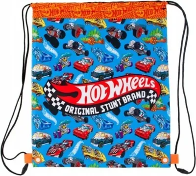 Produktbild von Hot Wheels Sportbeutel für Kinder – Turnbeutel mit Kordelzug