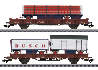 Immagine prodotto di Märklin 45042 H0 Set di 2 carri merci DR Circus Busch (45042)