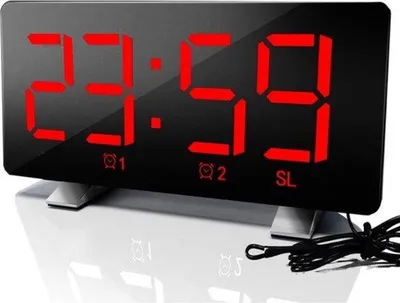 Immagine prodotto di Sveglia con radio - Radio-sveglia digitale - Radio-sveglia digitale con DAB - Radio-sveglia con DAB - Radio-sveglia digitale