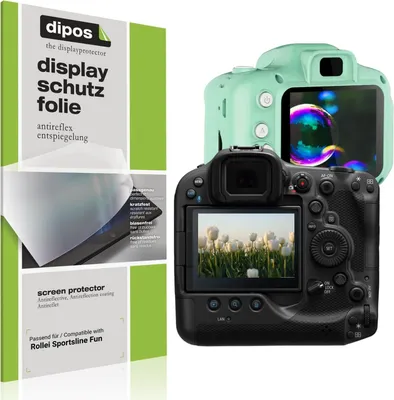 Produktbild von 4x Schutzfolie für Rollei Sportsline Fun matt Displayschutzfolie Folie Display Schutz dipos