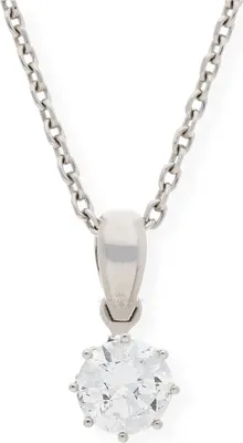 Produktbild von JuwelmaLux Anhänger 750 Weißgold mit Brillant JL30-02-1084