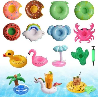 Produktbild von Schwimmwassertassen - Set aus 15 - Ideal für Strand, Poolparty und Grill