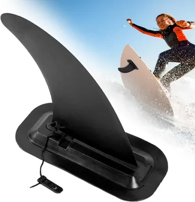 Obrázok produktu pre Odnímateľná Surfboard Fin, 23 cm, so 2 doplnkami, pre Stand Up Paddle Board, Longboard, Surfboard