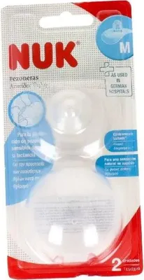 Immagine prodotto di Nuk Paracapezzoli In Silicone -M- 2 Pezzi