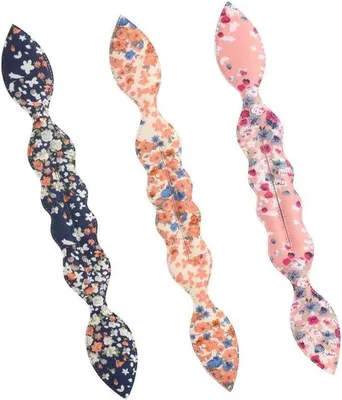Immagine prodotto di Set di accessori per capelli, 3 pezzi, multicolore, da donna